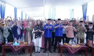 dr. Warkim Sutarto Halal Bihalal DPC Partai Demokrat Kabupaten Pacitan