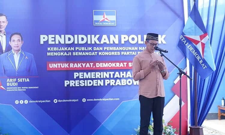 dr. Warkim Sutarto Hadiri Halal Bihalal DPC Partai Demokrat Pacitan