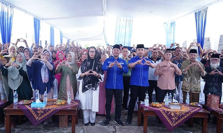 dr. Warkim Sutarto Hadiri Halal Bihalal DPC Partai Demokrat Pacitan