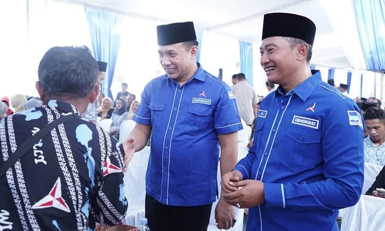 dr. Warkim Sutarto Hadiri Halal Bihalal DPC Partai Demokrat Pacitan