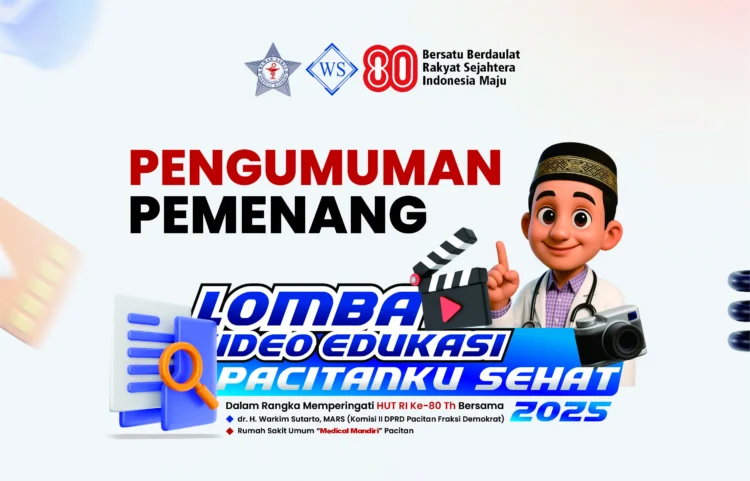 Pengumuman Pemenang Lomba Video Edukasi Pacitanku Sehat