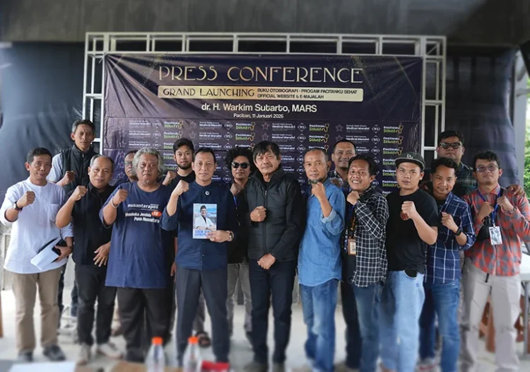 Press Conference Persiapan Peluncuran Buku dr Warkim Sutarto