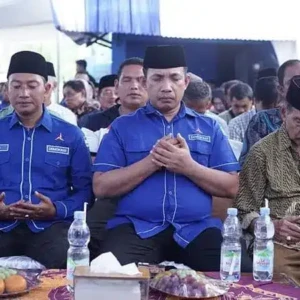 dr. Warkim Sutarto Halal Bihalal DPC Partai Demokrat Kabupaten Pacitan